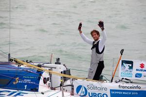 Charlie Dalin (Skipper Macif 2015) – La Solitaire URGO Le Figaro photo copyright Alexis Courcoux taken at  and featuring the  class