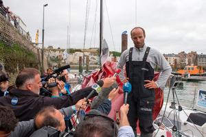 Nicolas Lunven (Generali) – La Solitaire URGO Le Figaro photo copyright Alexis Courcoux taken at  and featuring the  class