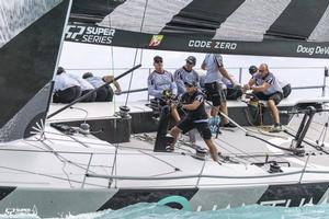 Doug DeVos is back at the helm, as seen here in Key West – 52 Super Series Audi Sailing Week photo copyright 52 Super Series taken at  and featuring the  class