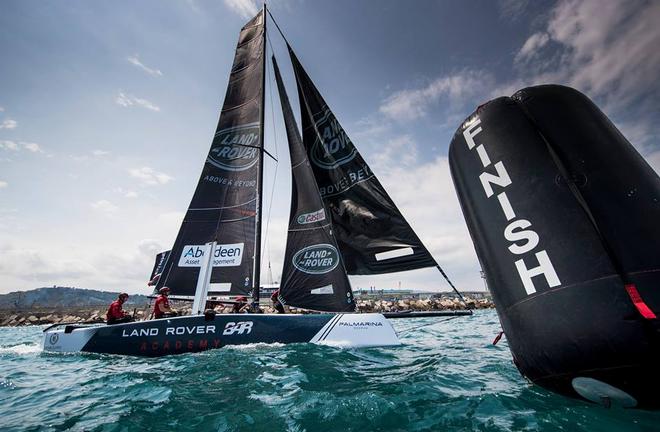 An epic penultimate day of Act 4 - Extreme Sailing Series 2017 © Lloyd Images http://lloydimagesgallery.photoshelter.com/