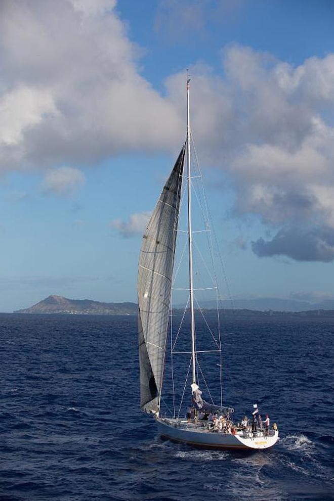 Diamond Head in sight for Weddell - 2017 Transpac Race ©  Sharon Green / Ultimate Sailing