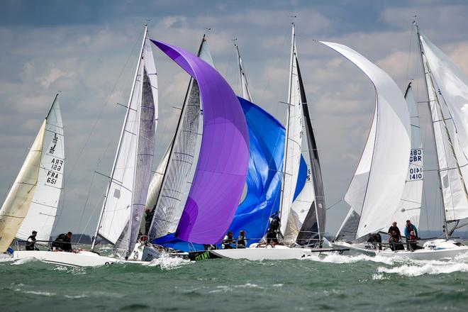 A Flying Start at the 2017 J/80 World Championship © Paul Wyeth