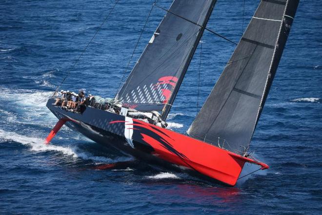 Comanche was off to a fast start on Thursday and is closing in now on the race record  ©  Sharon Green / Ultimate Sailing