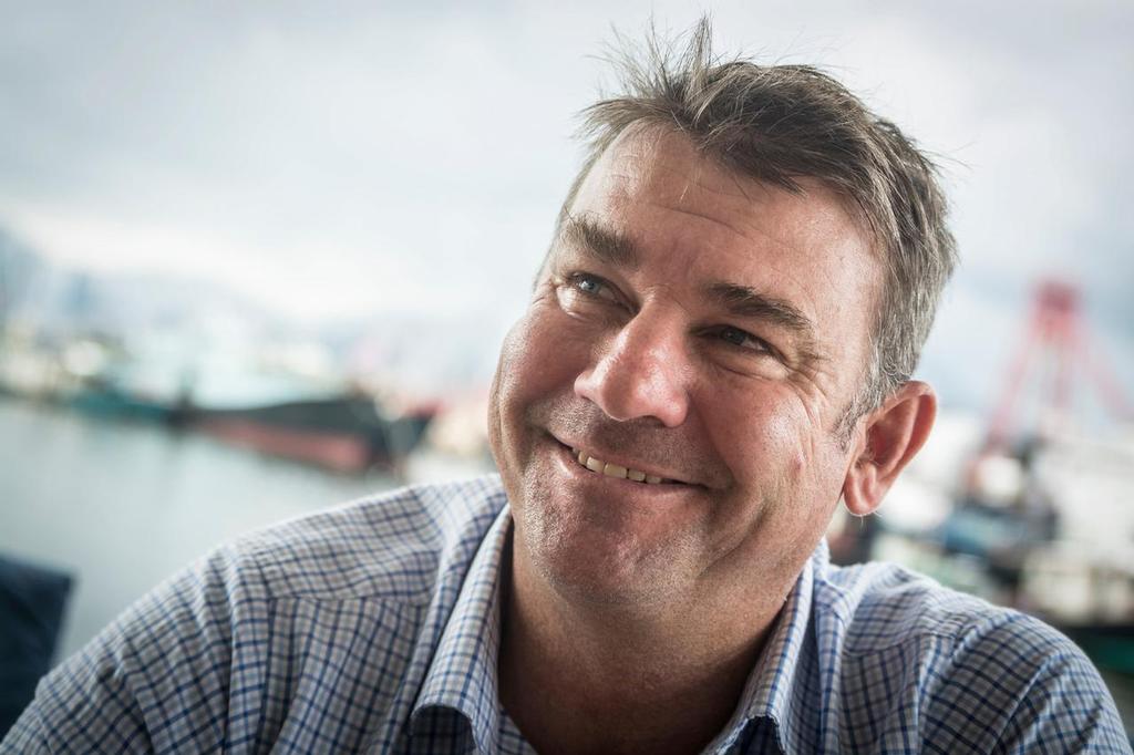David Witt, skipper of the Team Sun Hung Kai/Scallywag, who will compete in the 2017-18 edition of the Volvo Ocean Race. photo copyright Graham Uden/Team Sun Hung Kai SC taken at  and featuring the  class