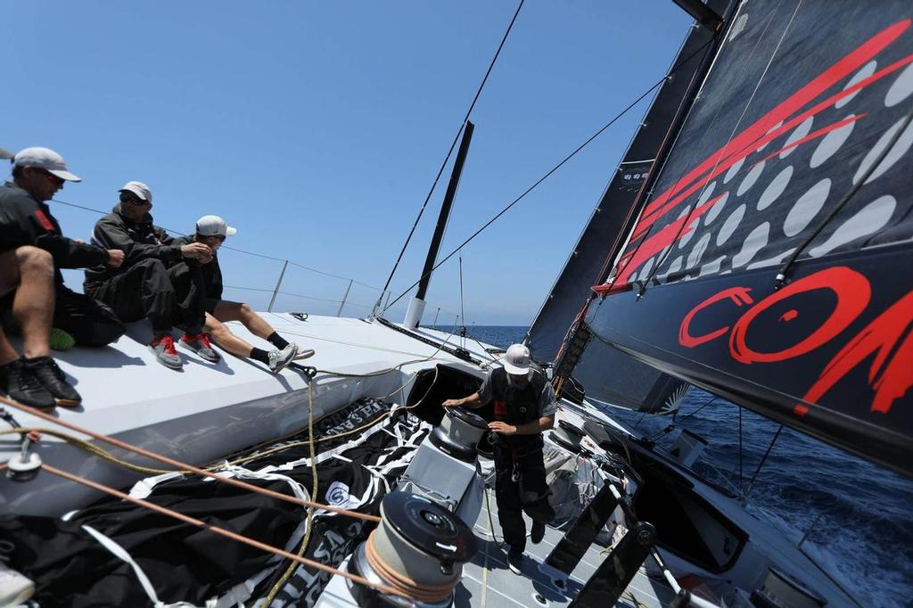 Comanche looks set to be the first monohull to finish and possibly take the race record. - 2017 Transpac  © Transpac media