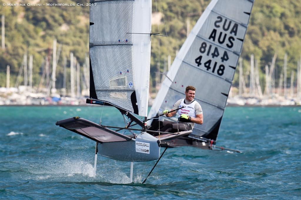Tom Slingsby AUS - 2017 Moth Worlds photo copyright  Martina Orsini taken at  and featuring the  class