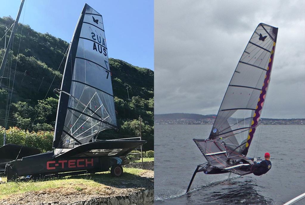 Rob Goughs Wishbone Rig will turn heads - Rob Gough - photo copyright C-TECH http://www.c-tech.co.nz taken at  and featuring the  class