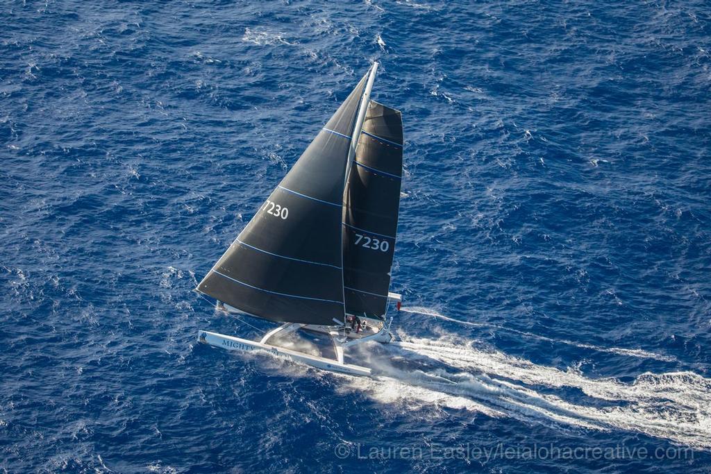 Mighty Merloe first multihull to complete the 2017 Transpac ©  Lauren Easley / leialohacreative.com