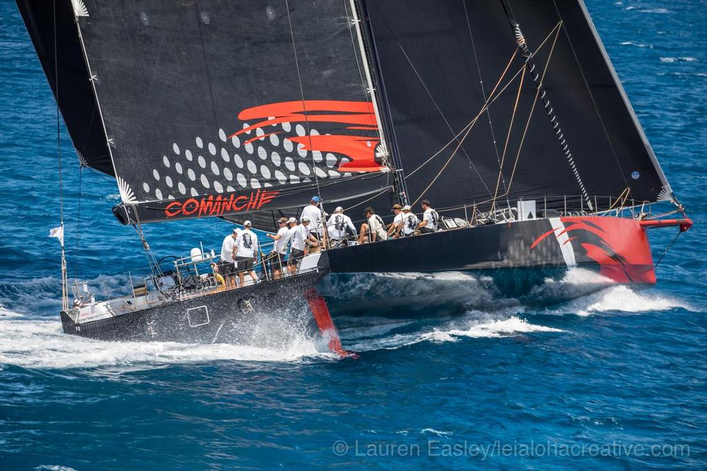 Comanche first monohull to complete the 2017 Transpac photo copyright  Lauren Easley / leialohacreative.com taken at  and featuring the  class