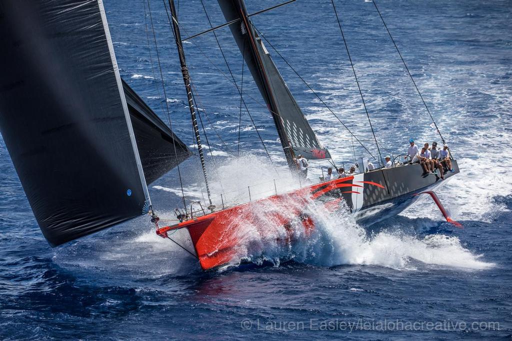 Comanche first monohull to complete the 2017 Transpac photo copyright  Lauren Easley / leialohacreative.com taken at  and featuring the  class