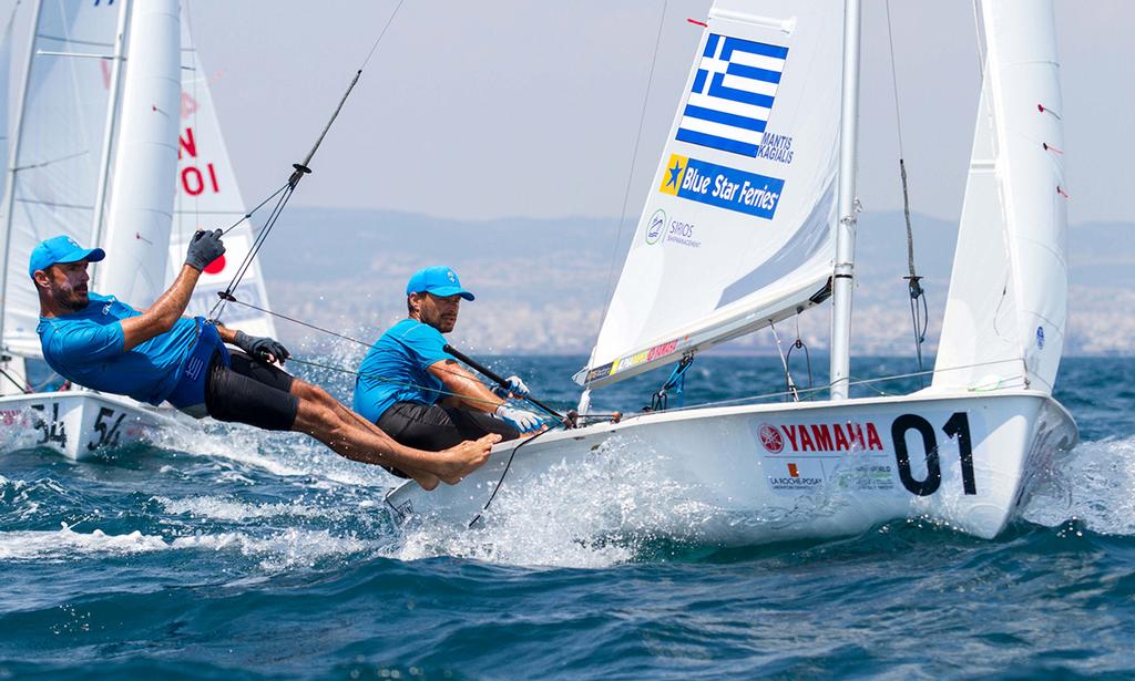 Panagiotis Mantis/Pavlos Kagialis (GRE) - 470 World Championship 2017 © Nikos Alevromytis http://www.470.org