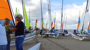 Beach – Hobie 2017 MultiWorlds photo copyright Simon Butterworth taken at  and featuring the  class