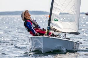 Lars Johan Brodtkorb - OK Dinghy Europeans photo copyright  Robert Deaves taken at  and featuring the  class