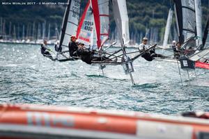 Day 2 - McDougall McConaghy Moth Worlds 2017 photo copyright  Martina Orsini taken at  and featuring the  class