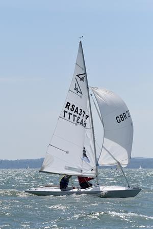 Flying Fifteens at 2017 Charles Stanley Direct Cowes Classic Week photo copyright  Rick Tomlinson http://www.rick-tomlinson.com taken at  and featuring the  class