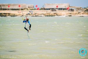 Mitu Monteiro understands the value of variety and was racking up scores for freestyle in his heat straight away – GKA Kite-Surf World Tour photo copyright  Ydwer van der Heide taken at  and featuring the  class