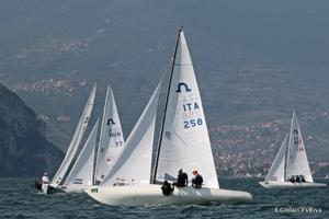 Day 3 – Soling European Championship photo copyright  Elena Giolai/Fraglia Vela Riva taken at  and featuring the  class