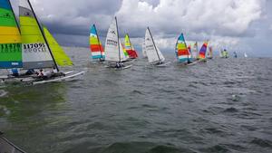 2017 Hobie Multiwords and Europeans photo copyright David Brookes taken at  and featuring the  class
