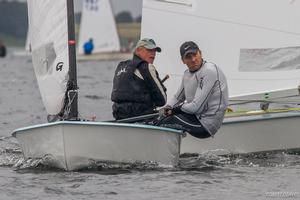 Practice Race - OK Dinghy Europeans in Faaborg, Denmark photo copyright  Robert Deaves taken at  and featuring the  class