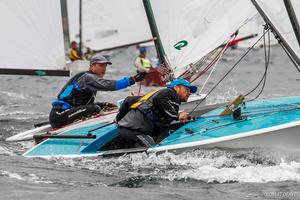 Practice Race - OK Dinghy Europeans in Faaborg, Denmark photo copyright  Robert Deaves taken at  and featuring the  class