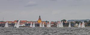 Day 2 - OK Dinghy Europeans photo copyright  Robert Deaves taken at  and featuring the  class