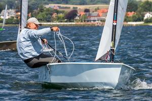 Thomas Hansson-Mild - 2017 OK Dinghy European Championship photo copyright  Robert Deaves taken at  and featuring the  class