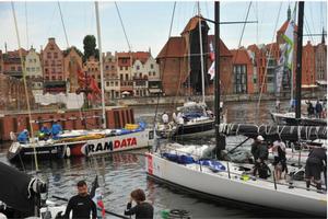 The ORC fleet preparing to leave the historic Gdansk harbor for the preview event, the Granaria ORC Polish Open National Championship photo copyright Tadeusz Lademann taken at  and featuring the  class