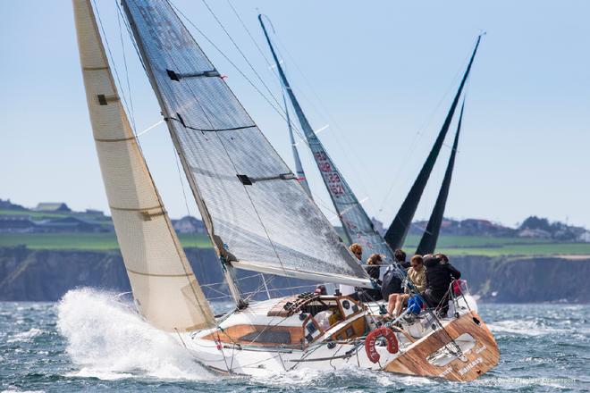 Day 2 - Racing in the Euro Car Parks Half Ton Classics Cup 2017 at Kinsale Yacht Club, Ireland.<br />
<br />
<br />
 ©  David Branigan / OceanSport