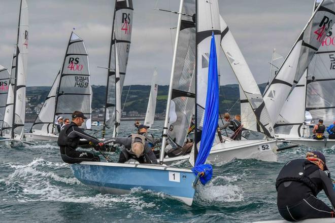 Day 2 – Volvo Noble Marine RS400 National Championships ©  Lee Whitehead