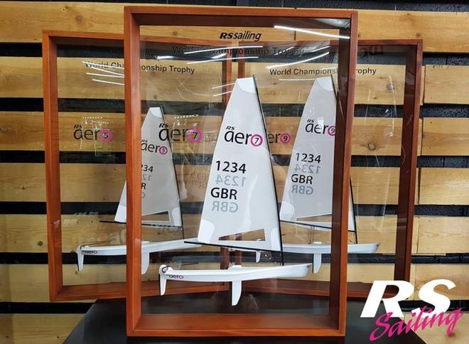 RS Aero World Championship trophies © RS Sailing http://www.rssailing.com