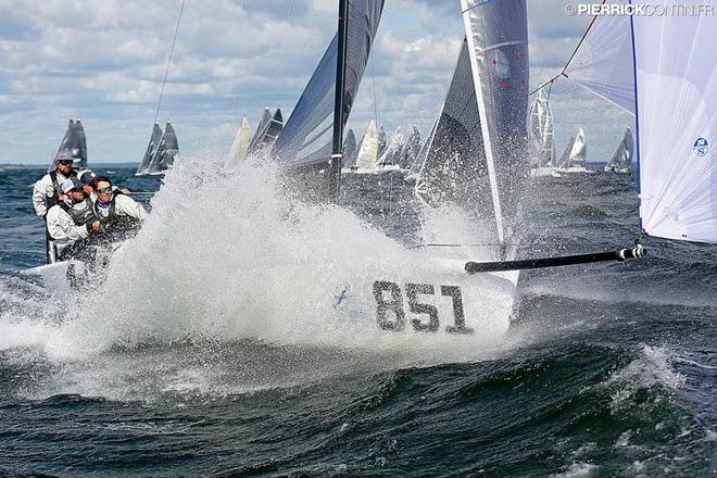 Monsoon by Bruce Ayres (1-12-4 today) scores the second bullet of its series today - Melges 24 World Championship 2017 ©  Pierrick Contin http://www.pierrickcontin.fr/
