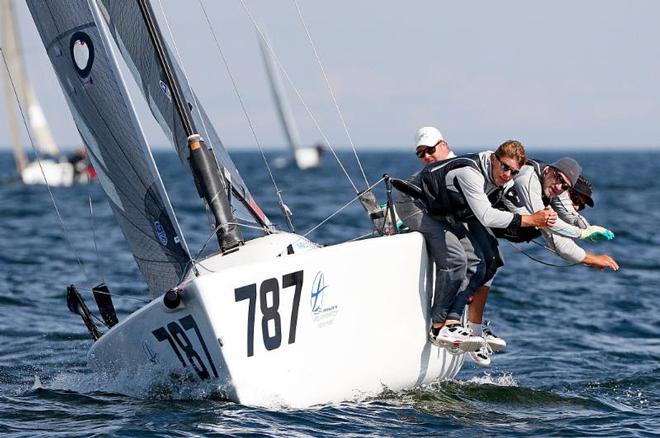 Slam & Blow NOR787 with Peder Nergaard in helm was the second in race seven - 2017 Melges 24 World Championship ©  Pierrick Contin http://www.pierrickcontin.fr/