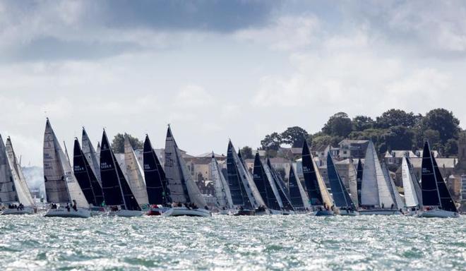 IRC Three is made up of one of the largest classes in the Rolex Fastnet Race with 80 boats competing  - Rolex Fastnet Race 2017 © Paul Wyeth / www.pwpictures.com http://www.pwpictures.com