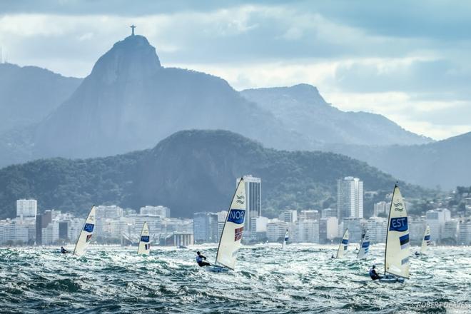 Rio 2016 – Extreme Finn sailing ©  Robert Deaves