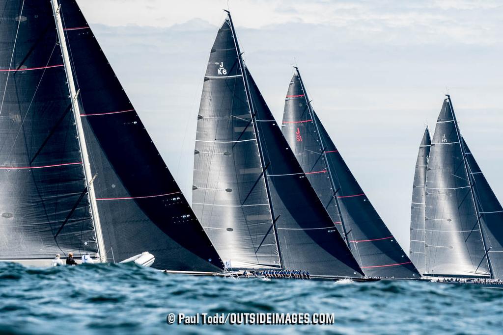  Race Day 2 raced outside the harbor on Rhode Island Sound with a light breeze from 230 degrees. © Paul Todd/Outside Images http://www.outsideimages.com