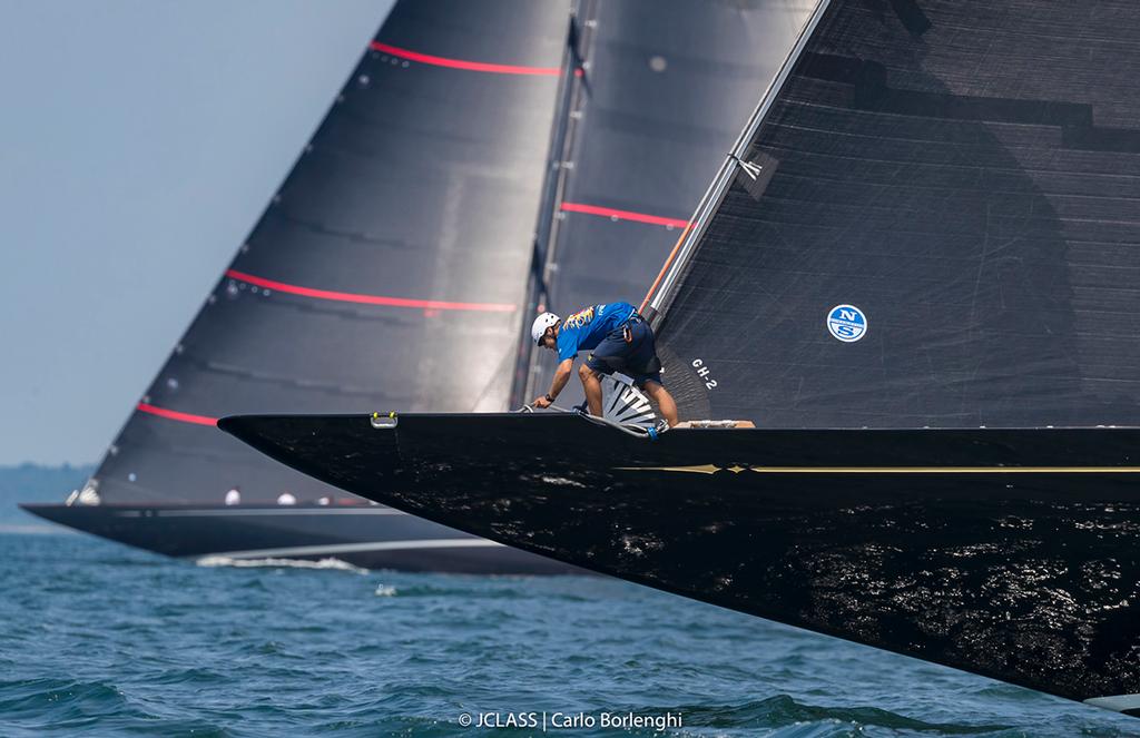J-Class World Championship 2017 – Day 1 photo copyright JClass - Carlo Borlenghi taken at  and featuring the  class