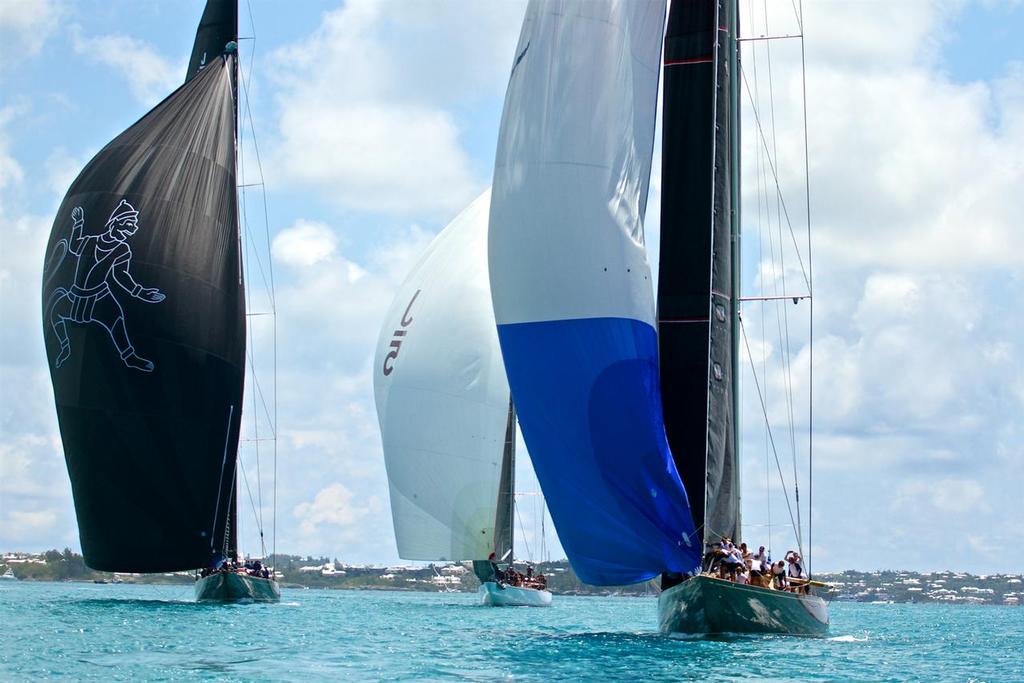 J - Class racing in Bermuda, June 17, 2017 photo copyright Richard Gladwell www.photosport.co.nz taken at  and featuring the  class
