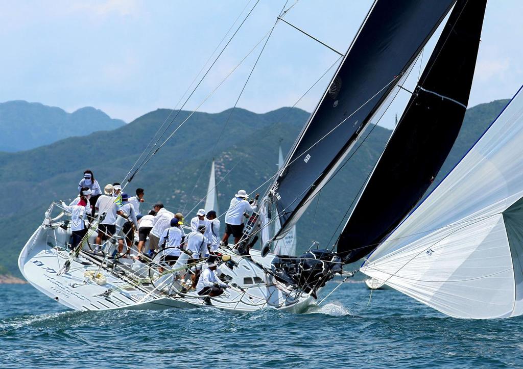 Jelik powering away to take line honours photo copyright HHYC taken at  and featuring the  class