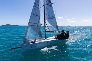 Sticky Fingers leads the Trailable division - 2017 Airlie Beach Race Week photo copyright Andrea Francolini / ABRW taken at  and featuring the  class