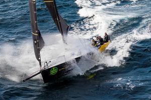 Yachts at the Rolex Fastnet Race hailed from 29 countries, including from New Zealand in the form of Anthony Leighs's Crusader 35 photo copyright Quinag taken at  and featuring the  class