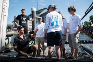 2017 Extreme Sailing Series - Act 6 - Day 3 - Cardiff photo copyright  Vincent Curutchet taken at  and featuring the  class