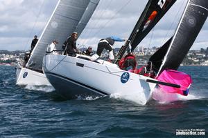 Chaz Ivill's J/112E Davanti Tyres - 2017 Landsail Tyres J-Cup photo copyright  Tim Wright / Photoaction.com http://www.photoaction.com taken at  and featuring the  class