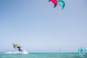 Day 5 – Even Super-Matchu couldn't help them manage this one – GKA Kite-Surf World Tour photo copyright  Ydwer van der Heide taken at  and featuring the  class