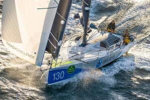 Phil Sharp's Class40 Imerys finishes second in the Rolex Fastnet Race photo copyright  ELWJ Photography / RORC taken at  and featuring the  class