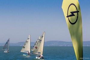Opel Finn Gold Cup in Balaton photo copyright  Robert Deaves taken at  and featuring the  class