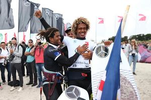 Matchu's moment – GKA Kite-Surf World Tour photo copyright  Joern Pollex taken at  and featuring the  class