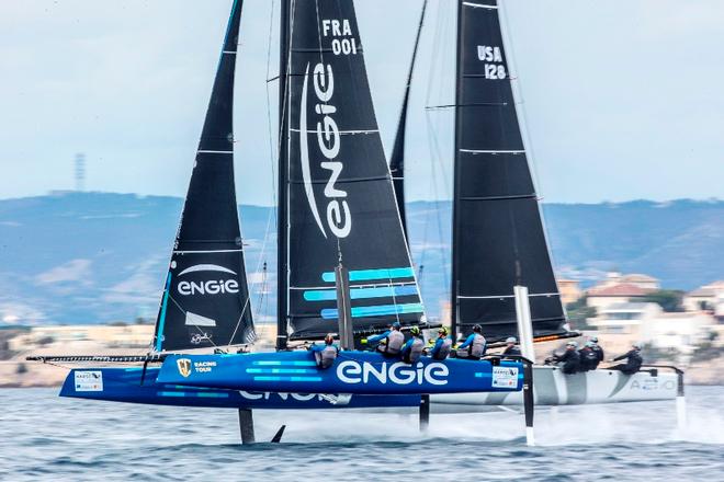 Team ENGIE is hoping achieve a podium finish in the GC32 Racing Tour Championship ©  Sander van der Borch
