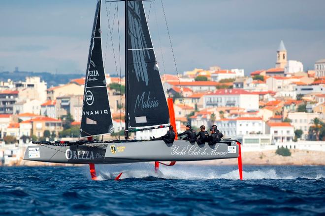 Pierre Casiraghi's Malizia - Yacht Club de Monaco could still claim the 2017 owner – GC32 Racing Tour Championship ©  Sander van der Borch