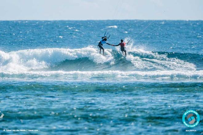 Airton and Sebastian Ribeiro – Positive-vibes all round – GKA Kite-Surf World Tour ©  Ydwer van der Heide