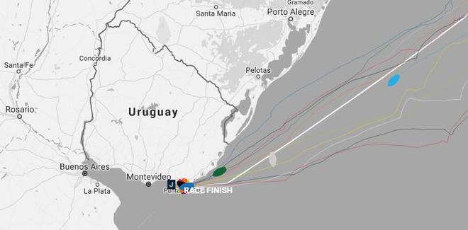 Current positions – Day 33, Race 1 – Clipper Round the World Yacht Race © Clipper Ventures